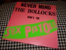 SEX PISTOLS NEVERMIND THE BOLLOCKS WARNERS USA POSTER SUBMISSION STICKER EX EX