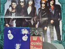 L.A. GUNS - Hollywood Vampires [ 1991 Korea Orig 1st Vinyl ] VG+ POSTER