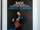 Janos Starker solo cello, LP. Bach Suites No.2 in A minor, No.5 in C minor