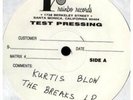 Kurtis Blow TEST PRESSING Mercury Vinyl LP