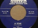 FIVE CROWNS - A Star / You’re My Inspiration Doowop 45 Rainbow 45-179