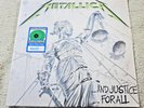 Metallica And Justice For All Dyers Green Colored 2 Lp Vinyl Albums Sealed