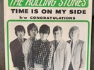 THE ROLLING STONES TIME IS ON MY SIDE PICTURE SLEEVE EXCELLENT TO NM COND.