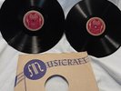 2 TEDDY WILSON QUINTET 78s/Bugle Call Rag Musicraft 318 Jazz +Heart of Mine 317