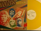 ROLLING STONES HONOLULU 28 JULY 1966 BULLDOG LP YELLOW VINYL PROMO ITALY LP MINT