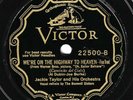 Victor #22500: Boswell Sisters/Jackie Taylor Or.-We're On A Highway To Heaven V+