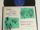 JENNIE TOUREL LP -- Columbia ML-4158 -- FRENCH SONG RECITAL -- ANDY WARHOL Cover