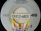 DISCOS GAS 45 MEXICO ●LOS RIVIERE● ARSENIO RODRIGUEZ COVER AFRO LATIN SALSA