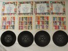 DAVID BOWIE ASHES TO ASHES 1st UK PRESS x 4 - FULL SET of COVERS & STAMP INSERTS