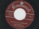 ROCKABILLY -JOE THERRIEN JR.- HEY BABE  LET'S GO DOWNTOWN - HEAR -1957 BRUNSWICK