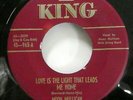 MOON MULLICAN 45 Cherokee boogie / Love is the light KING rockabilly VG+   g116