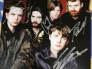 SIGNED-FONTAINES DC-2 LP BLACK VINYL-A HEROS DEATH-AUTOGRAPHED 12” PRINT-M/M/SLD