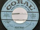 Rockabilly 45 BUDDY HOLLY Heartbeat / Well All Right CORAL Promo Rock & Roll mp3
