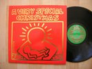 KEITH HARING art cover A Very Special Christmas 1987 RUN-DMC / MADONNA VG++