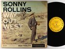Sonny Rollins - Way Out West LP - Contemporary - C3530 Mono DG VG+