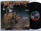 MEGADETH So Far, So Good...So What  CAPITOL LP VG++ *