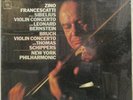 SIBELIUS / BRUCH Violin Concerto LP—FRANCESCATTI; NY Phil—Bernstein/Schippers SS