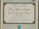 MOZART Fifteen Sonatas for Violin &Piano Vol 2 * 3-LP—SZIGETI, Horszowski, Szell