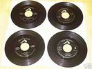 Elvis Presley FOUR 45s Heartbreak Hotel Bossa Nova Too Much Return to Sender Too