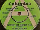 THE DAVE CLARK FIVE - EVERYBODY GET TOGETHER - RARE UK DEMO PROMO 45