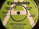 THE DAVE CLARK FIVE - WON'T YOU BE MY LADY - RARE UK DEMO PROMO 45