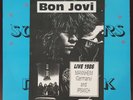 Bon Jovi Live 1986 LP Mannheim Germany & Ipswich Concerts VERY RARE Triple Vinyl