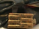 Don Mclean Ring Bye-Bye Miss American Pie.  Appears To Be Made From Brass, 
