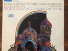 MOUSSORGSKY Pictures At An Exhibition SZELL COLUMBIA SAX2556 STEREO VINYL LP NM