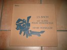 3-LP Box HENRI HONEGGER Les Suites Pour Violoncelle J-S Bach VALOIS Cello Suites