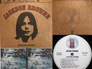JACKSON BROWNE rare LP: -S/T (Saturate) [1972 white label, burlap cover] EX/VG++
