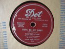 ROCKABILLY SANFORD CLARK - USTA BE MY BABY / A CHEAT (DOT EX)