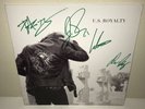 SIGNED U.S. Royalty - Blue Sunshine Vinyl Mirror Ryan Adams Fleet Foxes Bon Iver