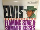 ELVIS PRESLEY FLAMING STAR & SUMMER KISSES LP 1ST UK PRESS RCA RED DOT 1965