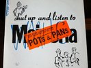 MAJOSHA POTS & PANS SHUT UP AND LISTEN TO MAJOSHA LP BEN FOLDS FIVE 1989 PROMO