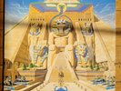 Iron Maiden Powerslave 1984 United States vinyl record album Capitol SJ-12321