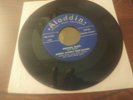 Vintage 45 record Aladdin drifting Blues Johnny Moore's three Blazers
