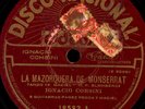IGNACIO CORSINI -TANGO ARGENTINO- La Mazorquera de Monserrat/ VALS  78rpm S3290