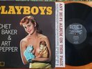 CHET BAKER & ART PEPPER PLAYBOYS VINYL RECORD-WORLD PACIFIC PJ-1234-OG-DG-1957