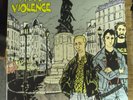PARIS VIOLENCE Temps De Crise 2xLP OOP red & blue vinyl w/splatter #361/500 oi