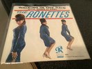 Ronettes Picture Sleeve + 45 RPM Record - Walking in the Rain - Philles 123