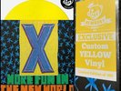 X More Fun In The New World LP Yellow Vinyl 300 Newbury SEALED-knitters avengers