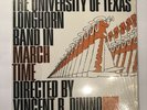 The University Of Texas Longhorn Band In March Time Album LP Vincent R. Dinino