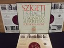 JOSEPH SZIGETI - BACH 6 SONATAS & PARTITAS 3XLP BOX ON VANGUARD RARE ORIG PRESS