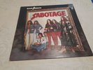 Black Sabbath Sabotage 1975 UK NEMS textured sleeve by Robert Stace credit back