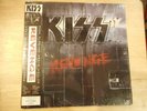KISS Record Album LP REVENGE collectors series on Blue Marble #0782