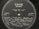 private press LP YOGA FOR YOU UK 1973 THOR not CAPTAIN MARRYAT EX