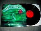 METALLICA - Ride the Lightning LP green Cover 1984 LP orig. Bernett Records