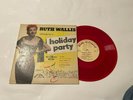 RUTH WALLIS 10 VINYL RECORD, ENTERTAINS FOR A HOLIDAY PARTY, Red Vinyl,WALLIS
