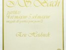 ERIC HEIDSIECK - JS BACH partitas nos.4 & 5 CASSIOPEE LP NM