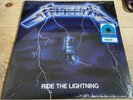 Metallica - Ride The Lightning WM Exclusive Blue Vinyl (2021, Blackened) New
